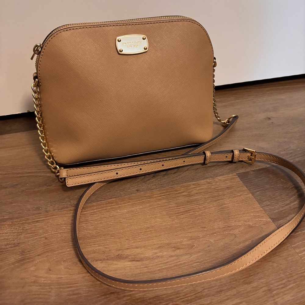 Michael Kors Neutral Crossbody Shoulder Bag